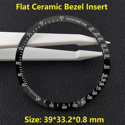 39-42mm Flat and Sloping no Luminous Ceramic Bezel Insert Replacement of watch accessories High quality ceramic bezel