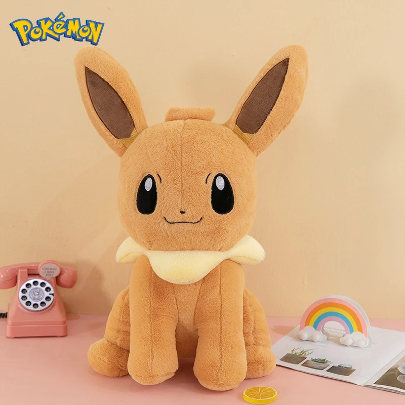 100CM Big Size Pokémon Eevee Knuffels Cartoon Anime Peluche Kawaii Comfortabele Zachte Pop Kussen Kinderspeelgoed Gift