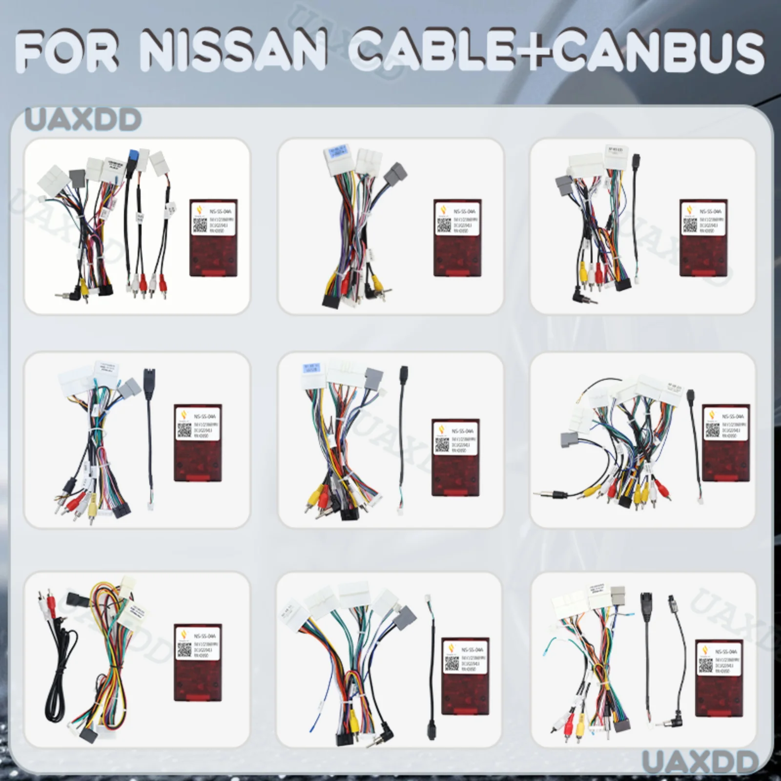 Canbus Current FOR 2014-2024 Nissan X Trail 2019 Qashqai 2017 Murano 2008 2013 Teana 2015 Loulan 2Din Car Cable Wire Electric CD