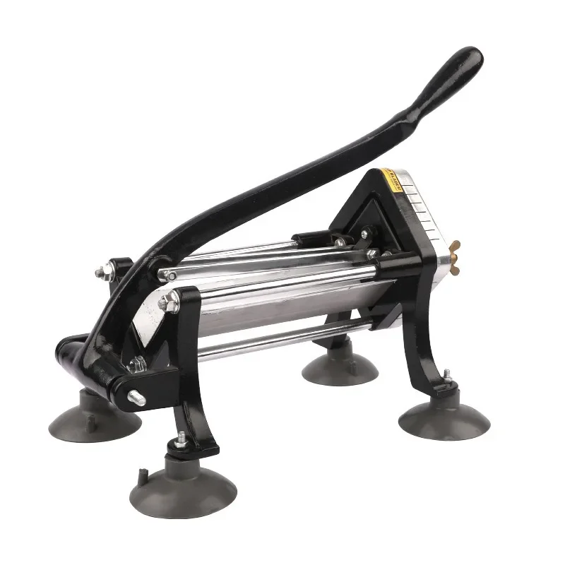 Machine for cutting onions, cucumbers, diced pieces, and chips