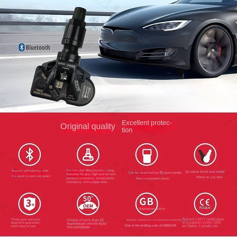 Tesla Model Y modello 3 sensore di monitoraggio della pressione dei pneumatici aggiornamento automatico della corrispondenza