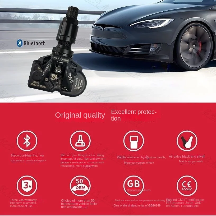 Tesla Modell y Modell 3 Reifendruck überwachungs sensor automatisches Matching-Upgrade