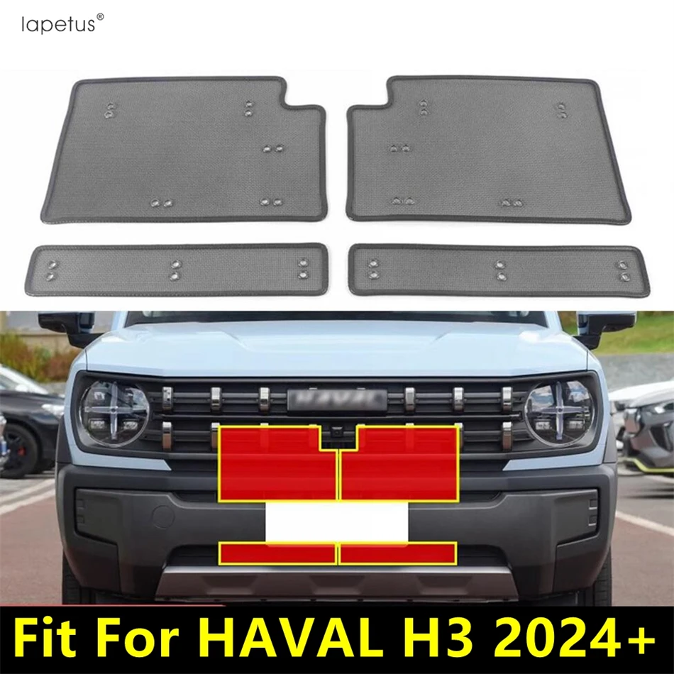 

Car Middle Insect Screening Mesh Front Grill Insert Net Dust Protection Accessories Exterior Refit Kit For HAVAL H3 2024 2025