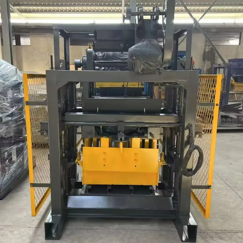 Cheap Small Cement Brick Making Machine Hollow And Solid Production Block With Engine Core Paving Brick Maker