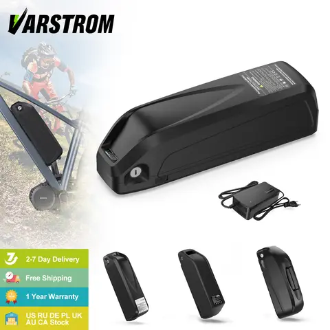 Original Ebike Battery 52V 48V 36V Hailong 18650 21700 Cell Lithium Battery Pack For BAFANG Tongsheng Motor Electric Bike Kit