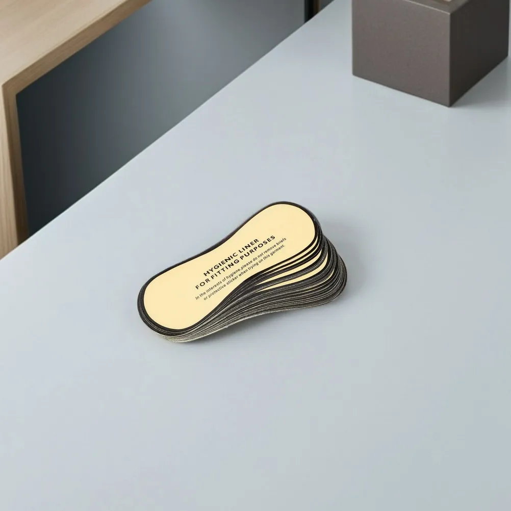 

30 шт. Прозрачные клейкие защитные наклейки для примерочных купальников, с сильной фиксацией, для сохранения чистоты, для розничных примерочных