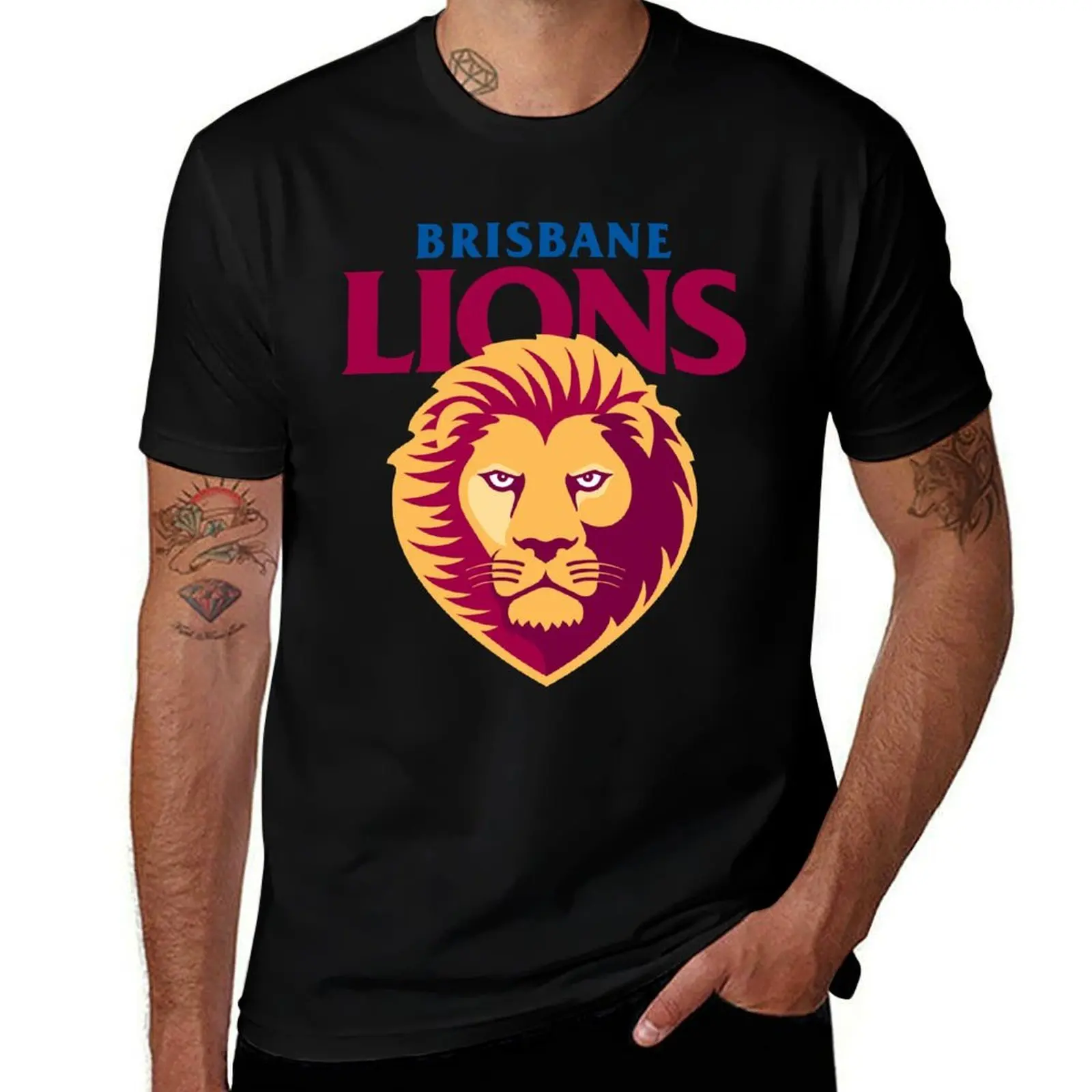 

high graphic man t man t golden championship lions quality brand of shirt luxury t T-Shirt mens luxury shirts shirts The