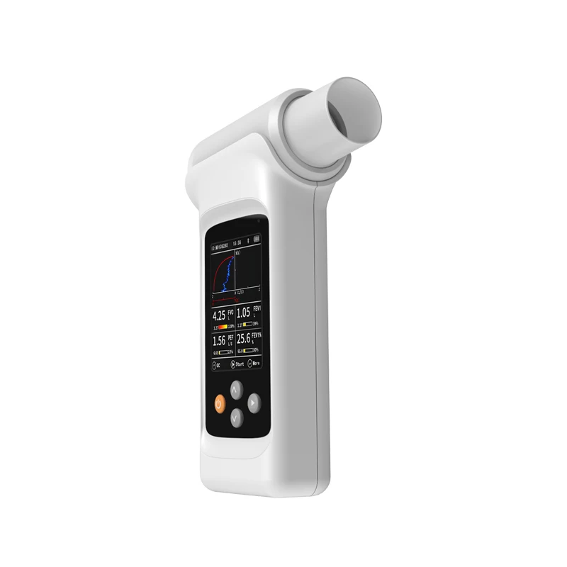 CONTEC Portable Medical Lung Diagnostic Spirometer Machine Electronic Diagnostic Device for Accurate Spirometry Readings