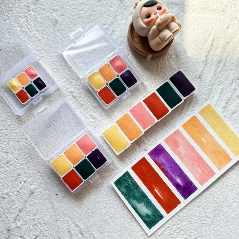 DANIEL SMITH EXTRA FINE WATERCOLORS 6 Colors Master акварель Dispenser 1ml/2ml Professional Student Beginner Drawing