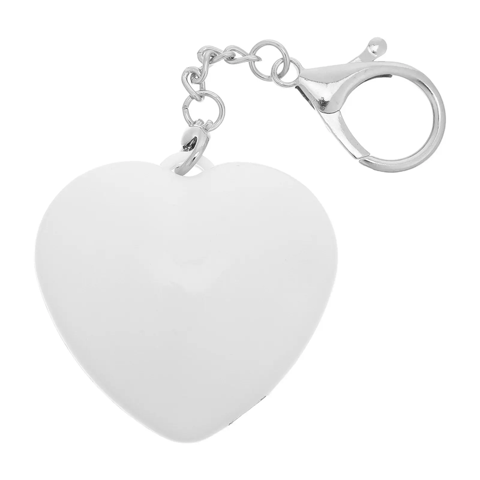 Luz LED con forma de corazón activada por tacto, 2,04x1,89x0,67 pulgadas, lámpara blanca para iluminación de bolsos, decoración nocturna, San Valentín