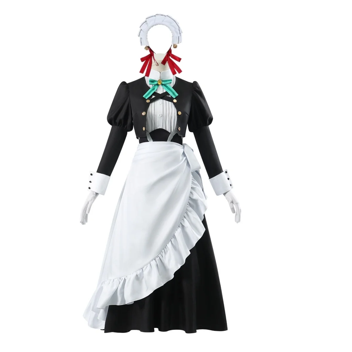 Anime Yuki Yokoya Costume You Are Ms Servant Cosplay Miss Snow Maid Dress Uniform Set Halloween Party Play Outfit for Women Girl