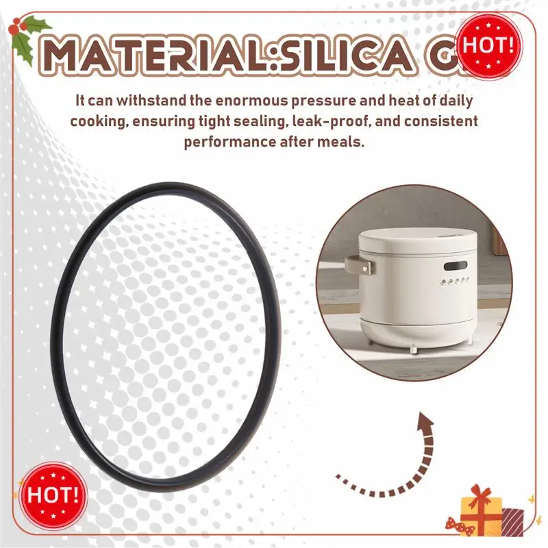 ABLE-anneau d'étanchéité de couvercle de casserole pour Monsieur Cuisine Plus mélangeurs accessoires outil de Cuisine anneaux de protection joints d'étanchéité remplacement