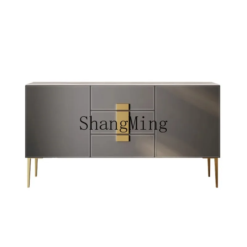 

ZYY light luxury dining side cabinet modern simple locker wall partition decoration living room entrance cabinet