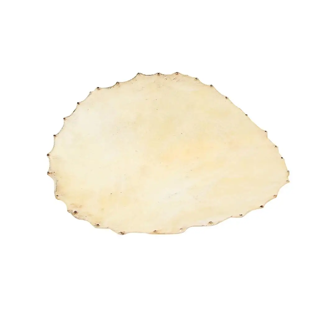 2 قطعة رأس جلد الماعز لجزء الطبل الأفريقي الدف قرع (قطر 370 مللي متر)