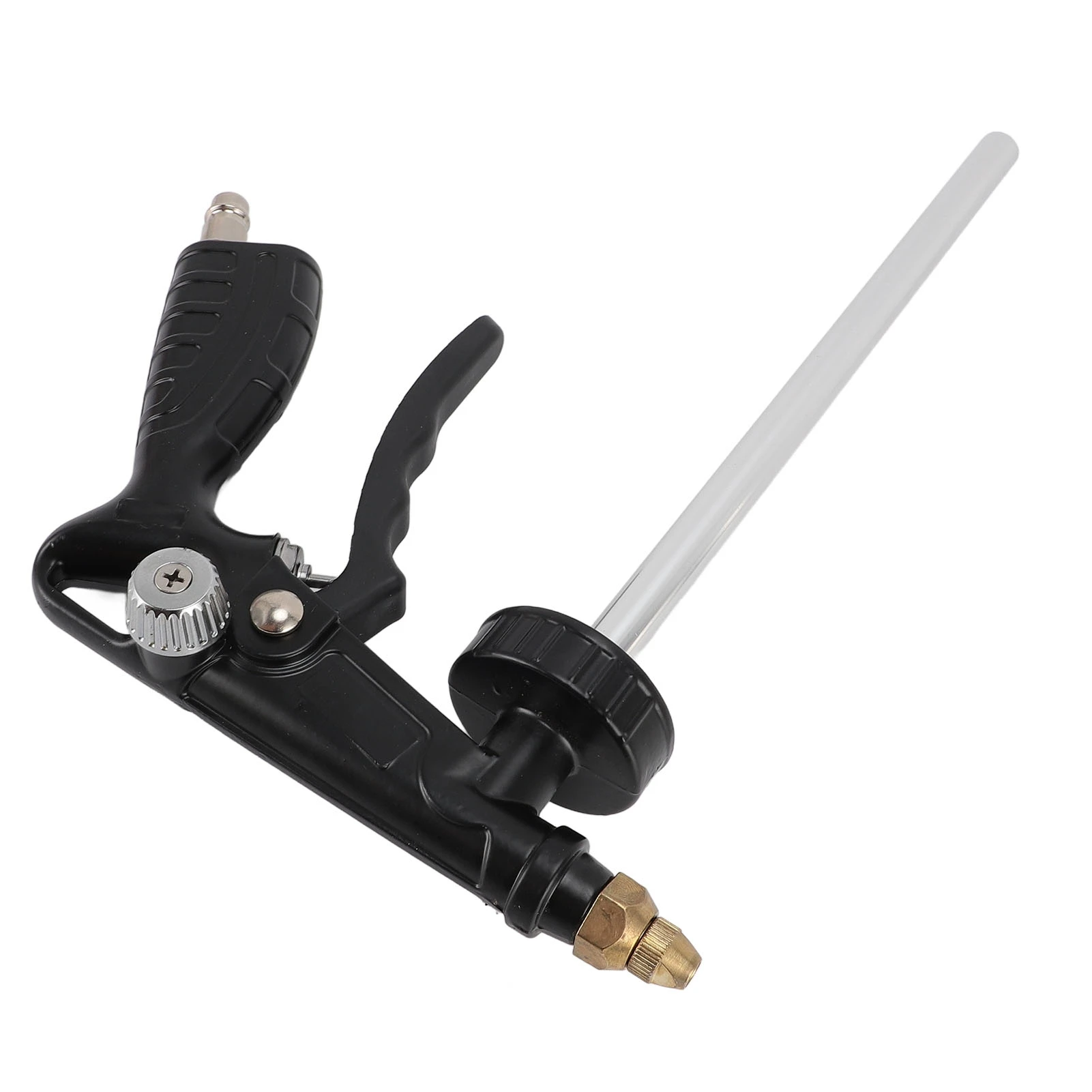 Air Undercoating Spray Gun Pneumatic Automotive Application Sprayer with Quick Connector Hose Stainless Steel Tube