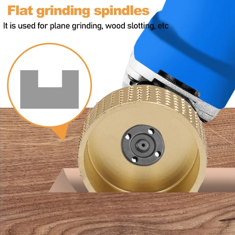 

75mm Round Grinder Wheel Grinding Disc for Wood Angle Grinding Tools Roughing Disc Sanding Abrasive Carving Woodworking Tool