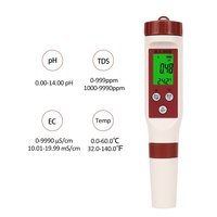 Digital Bluetooth Multiparametro 4 in 1 Water Tester EC TDS PH Temperature water ppm meter aquarium