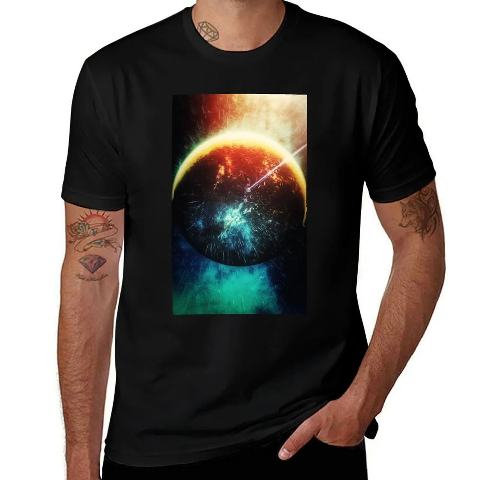 

for is t Dark man shirt shirts graphic Space and funny T-Shirt t t cotton personalised man shirts Colorful