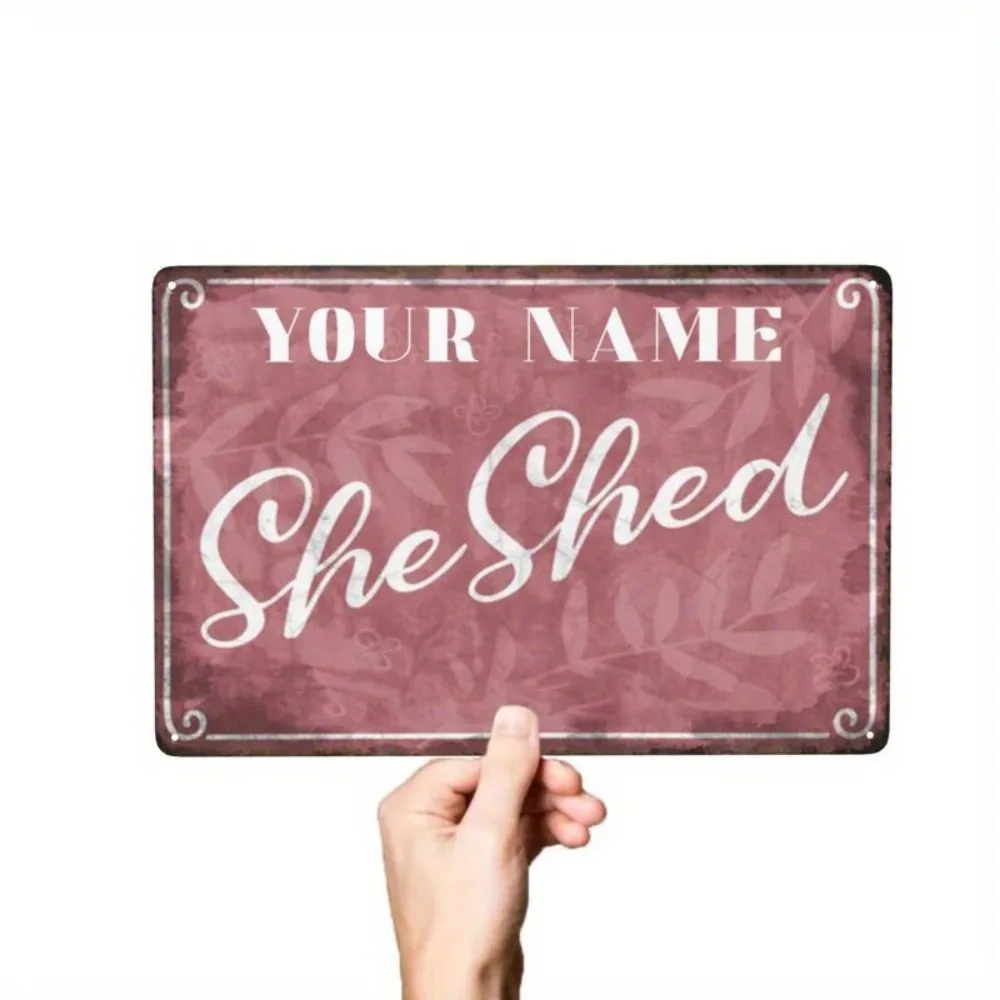 Custom Name Farmhouse Flower Sign Decor Only 8x12" Retro Kitchen Gift view 6