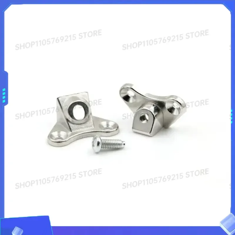 for Three in One Connector DIY Plate Assembly Nickel Plated Screw Angle Iron Fastening Parts Corner X10