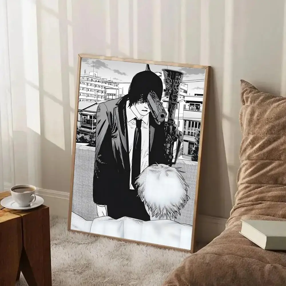 Anime Devil C-Chainsaw Man Poster, Gemälde, Wandkunst, Wandbild für Wohnzimmer, Heimdekoration und Geschenke – Detail 19