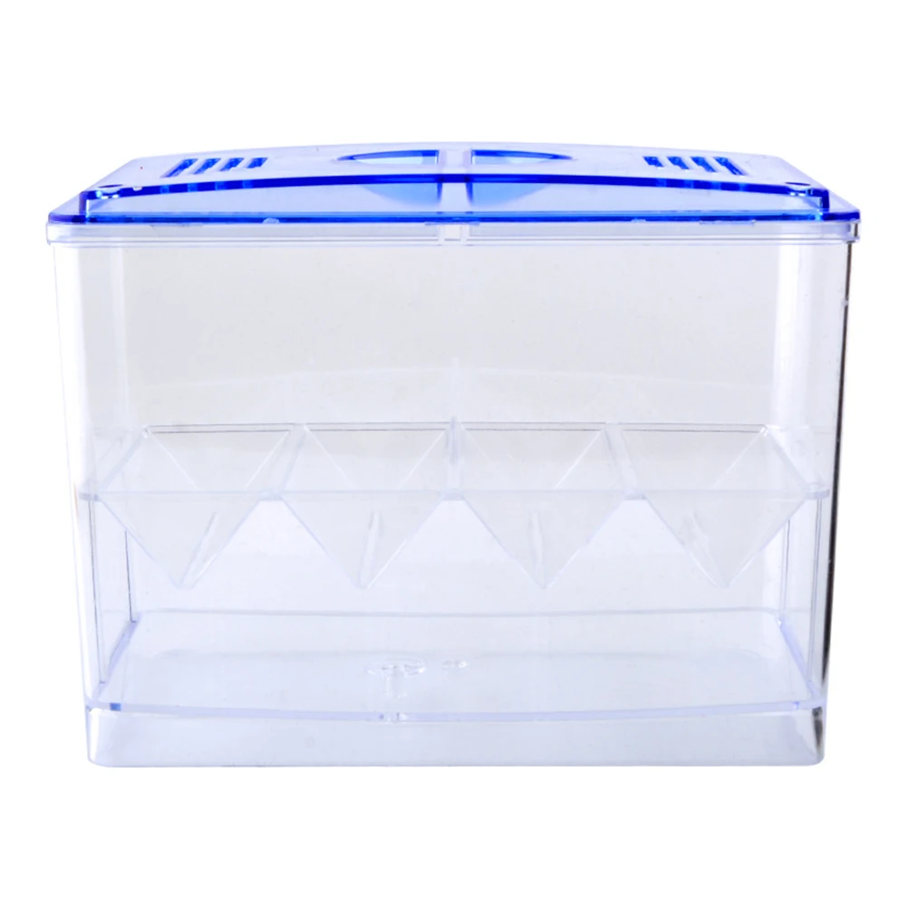 

1Pcs Fish Breeding Isolation Box Durable Self-Floating Freestanding for Small Fish Survival Protection