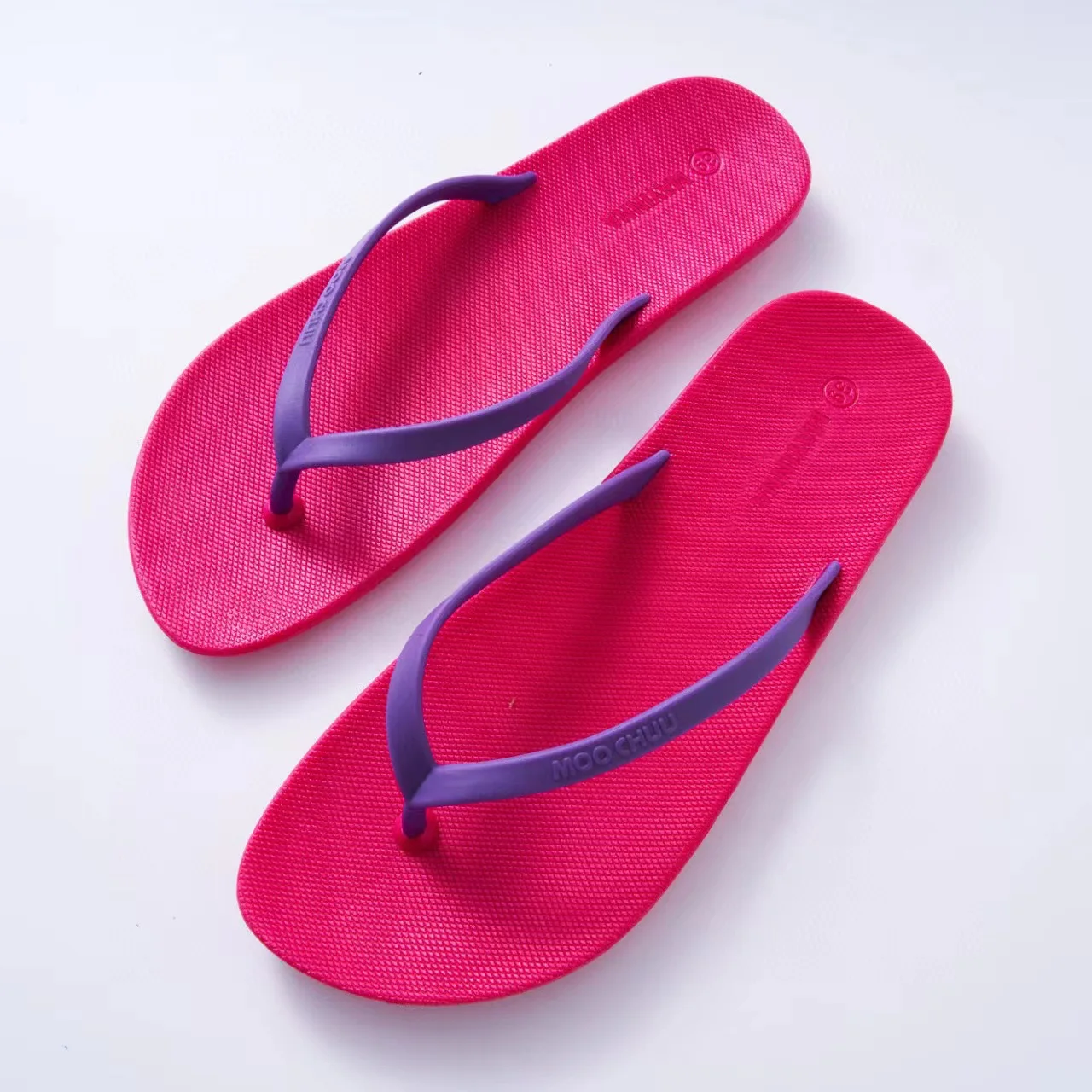 New Style Hot Sale EVA Women Slides Girl Fashion Flat with Flip-flop Thailand Style Outdoor Female Anti-slip Beach Shoes SHW153