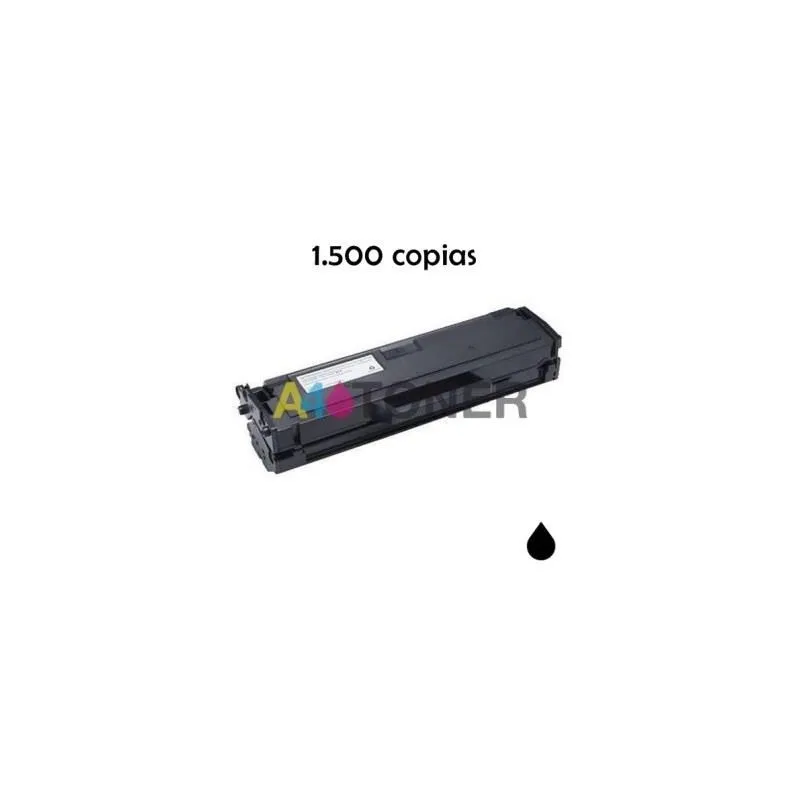 Toner DELLB1160 Black, replaces original toner 593-11108 (HF44N) black A4toner.com