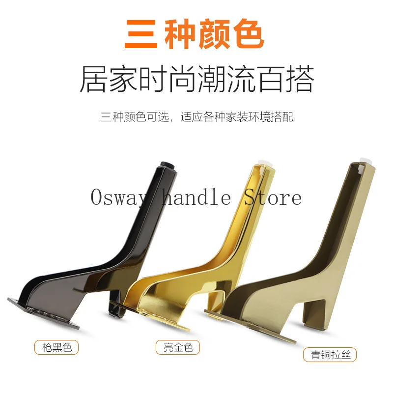 4pcs Furniture Legs 15/18cm Metal Sofa Feet Light Luxury TV Stand Bathroom Cabinet Dresser Bed Coffee Table Leg Replacement Foot