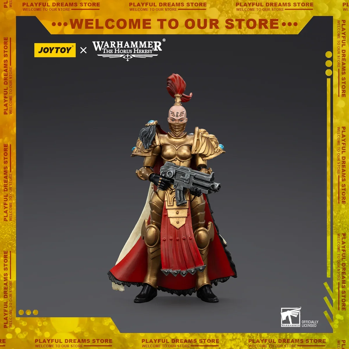 [Przedsprzedaż] 1/18 Warhammer The Horus Heresy Figurka anime Siostry Cisza Gk Figurka Model Siostry Ciszy Statuetka Zabawki Dzieci