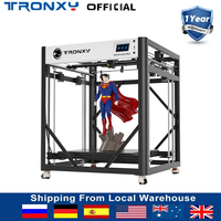 TRONXY VEHO-600 PRO Upgrade 3D Printer 600*600*600mm Print Size Dual-axis guide Rail Version direct drive Extruder 3D printers