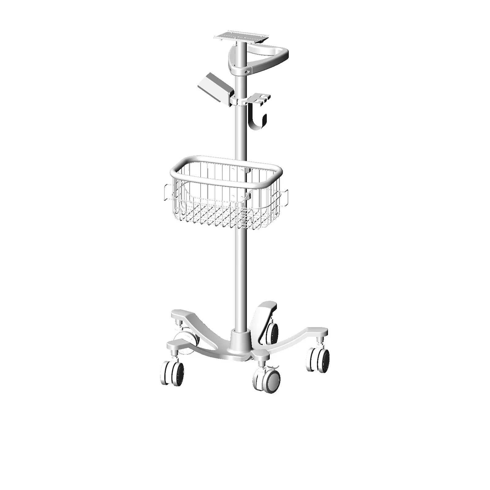 

roll stand customized monitor cart medical trolleys hospital treatment trolleys