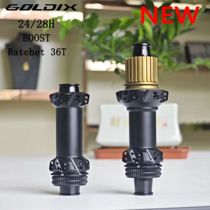 

GOLDIX M241 Boost Lightweight MTB Bicycle Hub 36T Ratchet 148x12 XD/HG/MS 24/28H Bike Parts