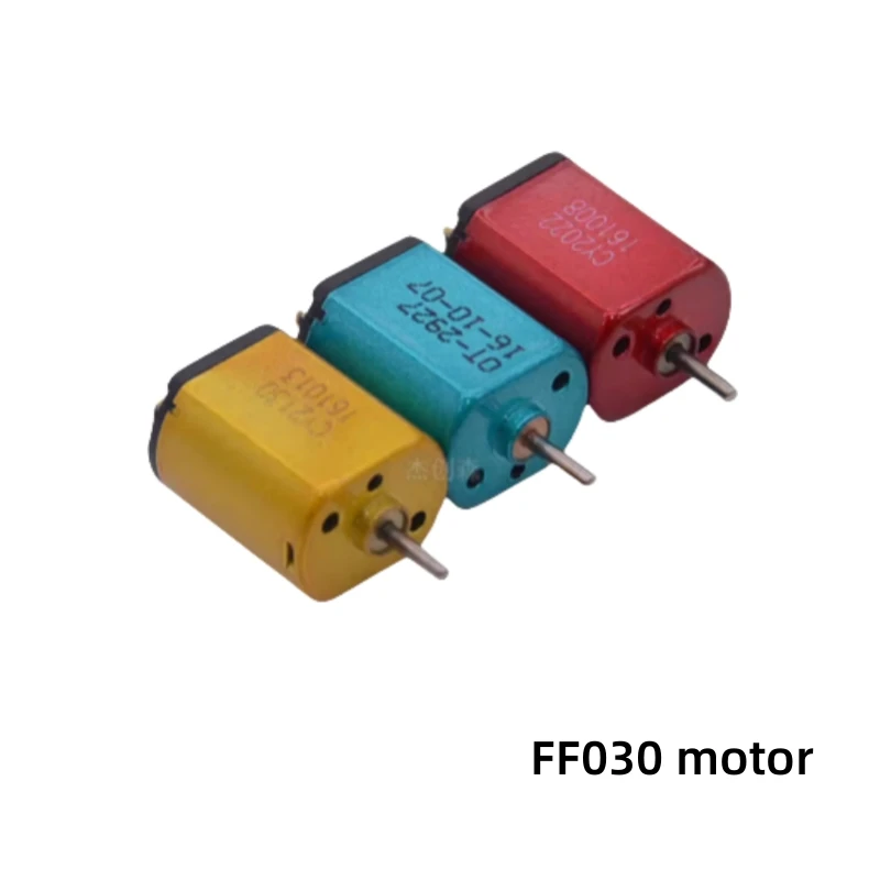 

FF030 Micro DC Motor 1.5V, V3V, 3.7V High-Speed Carbon Brush Motor, Climbing Competition Ship Model Electrical Machinery