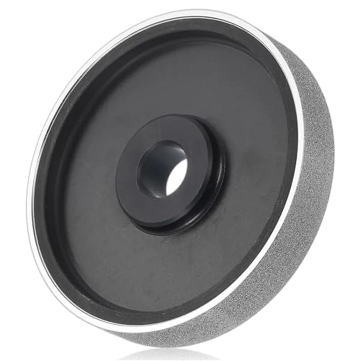 A002 Diamond Lapidary Jewelry Grinding Wheel 6in Diamond Grinding Wheels with 1in Arbor Hole for Gem Marble Stone 120 Grit view 2