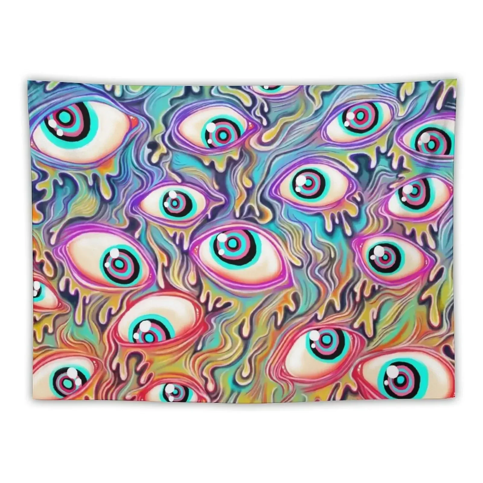 

Eyeball Pattern Tapestry Aesthetic Room Decor Korean Cute Room Things Room Aesthetic Tapestry