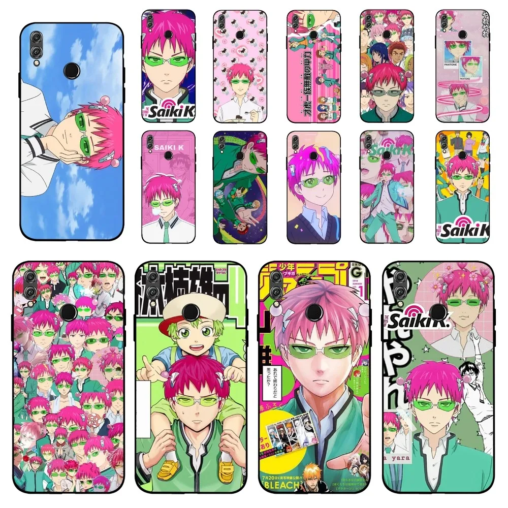 The Disastrous Life of Saiki K Phone Case For Huawei Honor 10 lite 9 20 7A 9X 30 50 60 70 pro plus Soft Silicone Cover