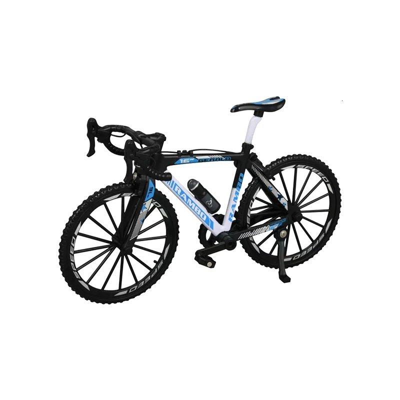 Maßstab 1:8 Druckguss Mini Rennrad Fahrrad Modell Spielzeug Kunststoff Finger BMX Spielzeug Desktop Dekoration Handwerk für Radfahren Liebhaber ﻿ ﻿