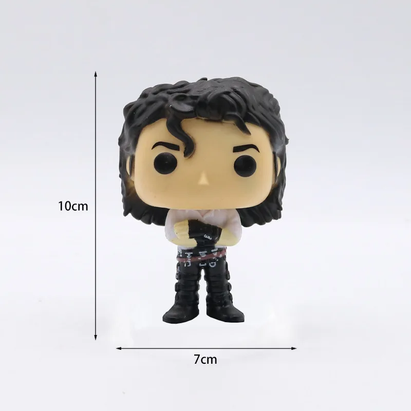 Michael Jackson Action Figure Doll, Star Character Model Decor Toy Creative Surprise Gift Hobbyist Collector Desktop Display