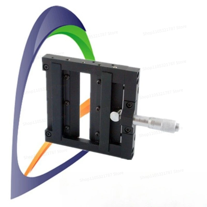 For NT05ID80B Precision Manual Adjustable Slit, Optical Experiment One-way Fine-tuning Knife Edge Slit Through Frame Diaphragm