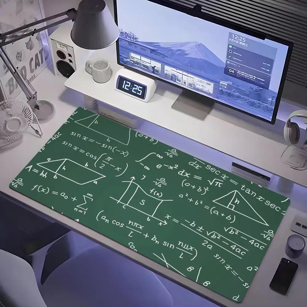 

Geometric Math Formula Mouse Pad Tablet mouse Pad Laptop xl desktop mouse pad, cute HD Rainbow Gaming keyboard pad, csgo Player