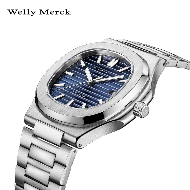 WM Watch Welly Merck Men Watches Luxury Business Automatic Mechanical Men\'s Original Replica Brand Watches WM082