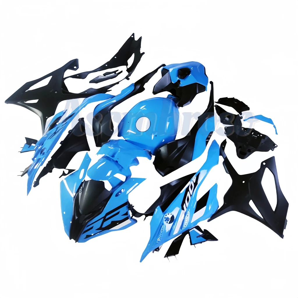 Moto Plastic Fender Fairing Kit Set Plastic Body Fender Kit For S1000RR 2023 2024 Bike Full Fairing Glossy blue black