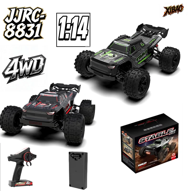 

JJRC C8831 1:14 RC Off-Road Vehicle Waterproof Electronic Components Durable Monster Truck Toy