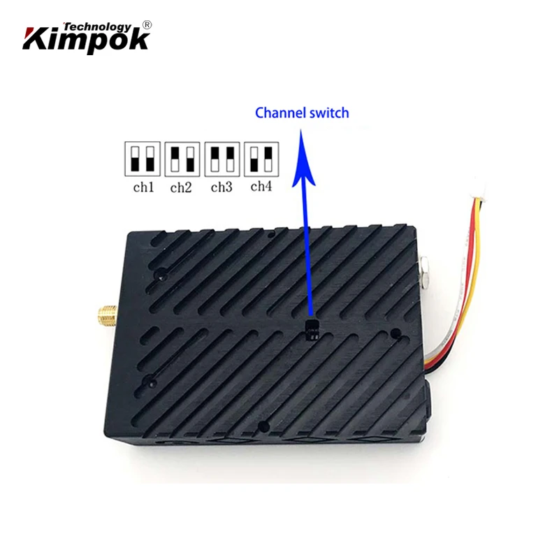 20km LOS FPV / Drone Wireless Video Transmitter and Receiver 1.2Ghz 4 channels Long Range