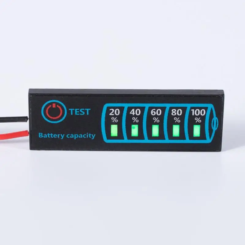 18650 Li-ion Lipo Lithium 5-30V Acid Battery Level Indicator Tester LCD Display Meter Module Capacity Meter