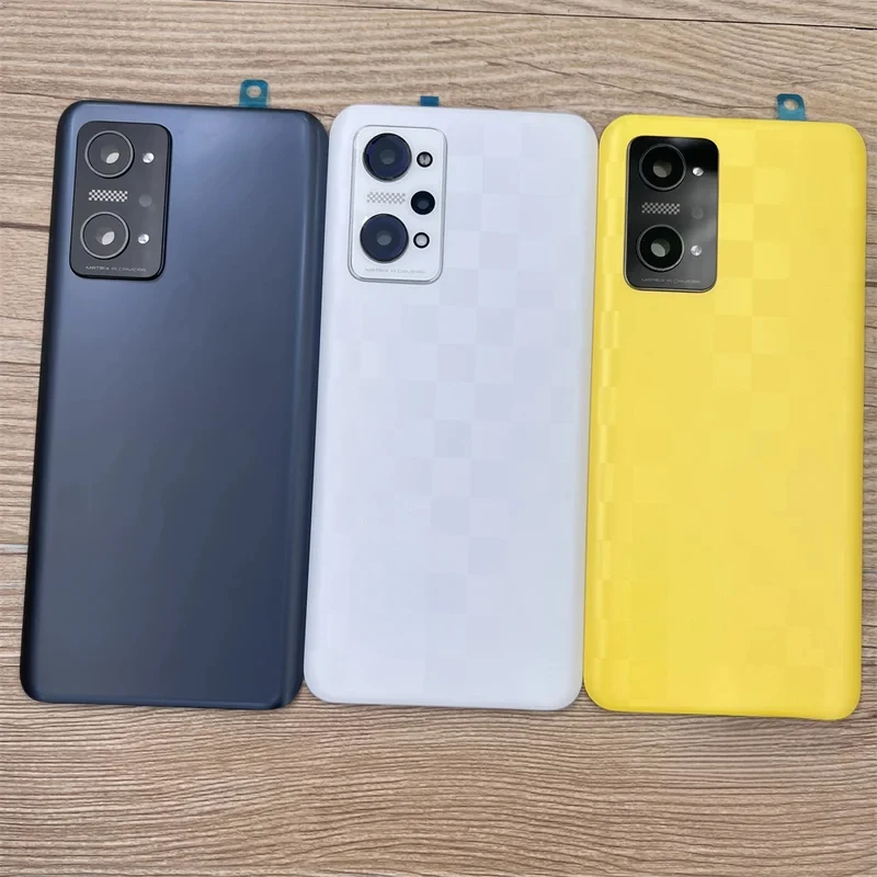 

Back Glass Cover For Realme GT Neo 3T 5G, RMX3372 Back Replacement Hard Battery Case, Rear Housing Cover Camera Lens