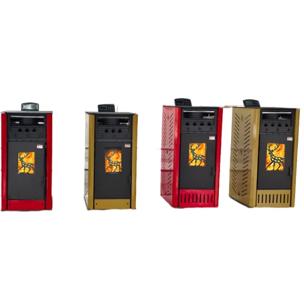 Modern Small Pellet Stove Automatic Wood Pellet Burner Energy-Saving and Environmentally Friendly Heat Pump