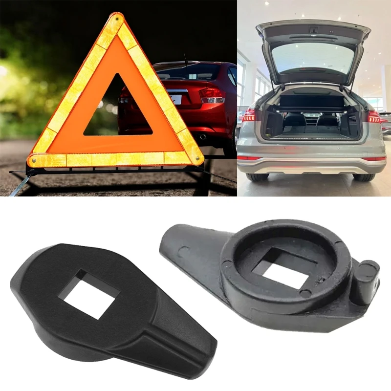 Replace 4B9867899 Rear Trunk Luggage Retainer Clip Roadside Safety Triangle Lock Fit for 8E B6