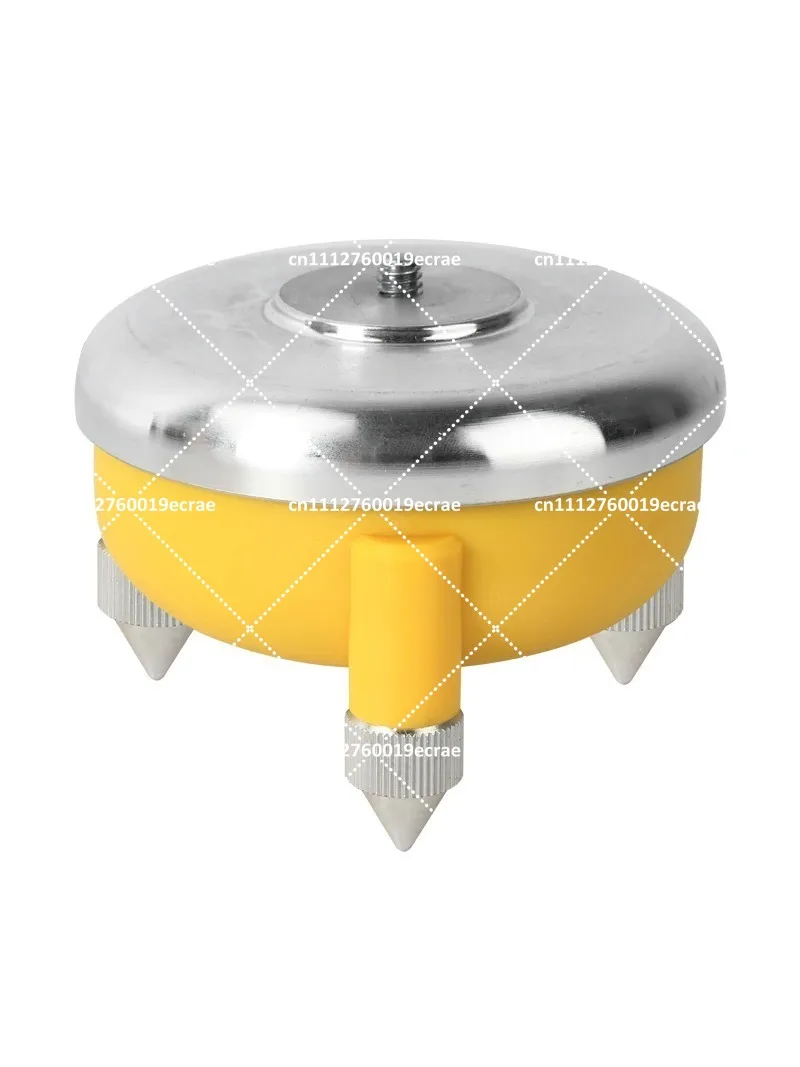 Electric Rotating Base Bracket for Laser Level and Camera, 1/4 & 5/8 Interfaces, Remote Control, Built-in 1200mAh Battery